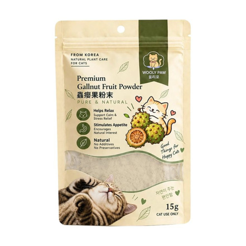 [斷貨中, 未有返貨日期, 可預訂等貨到] WOOLY PAW - Gallnut Fruit Powder 蟲癭果粉末 15g